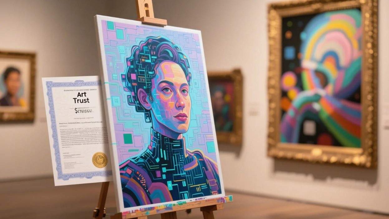 Blockchain-Verified Authenticity for Digital Art