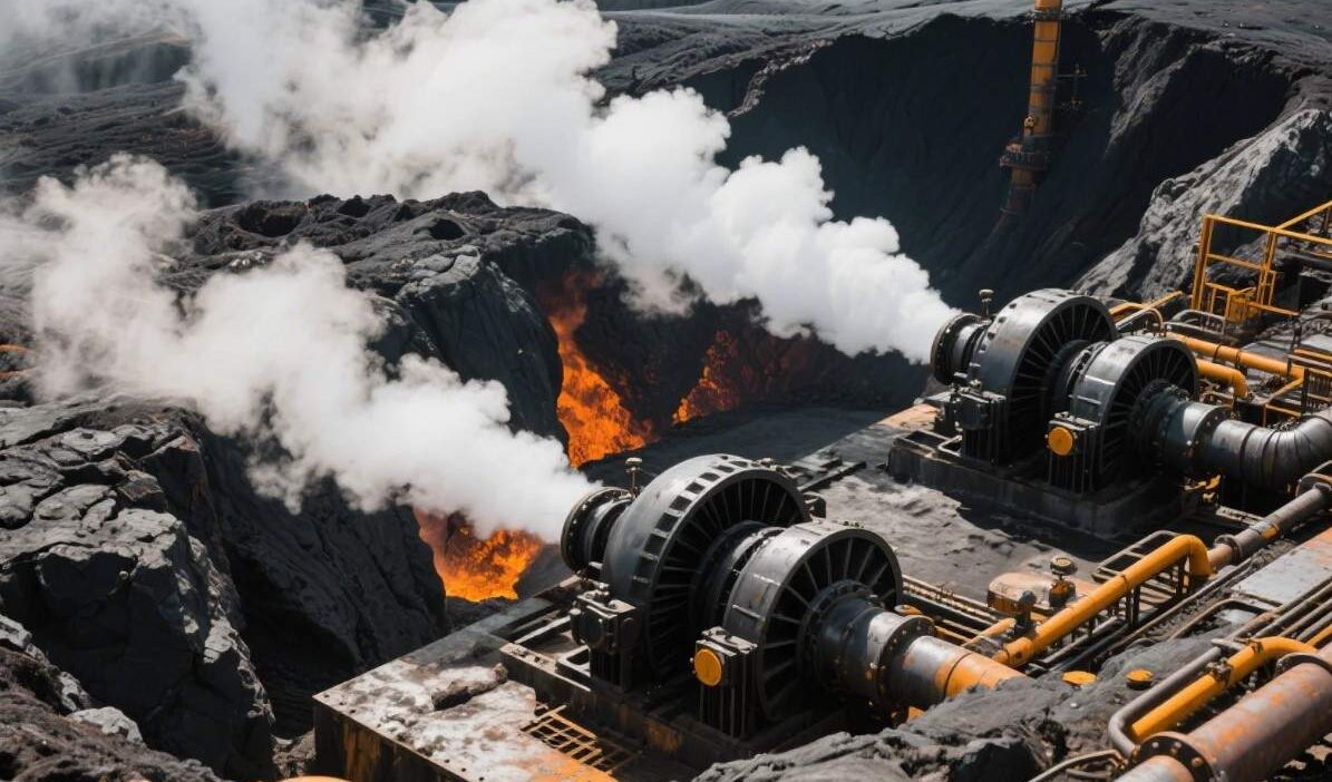 Geothermal Energy Extraction from Volcanic Regions