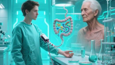 Gut Microbiome Transplants to Reverse Aging