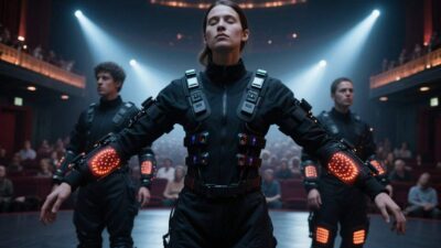 Immersive Theater Using Haptic Feedback Suits