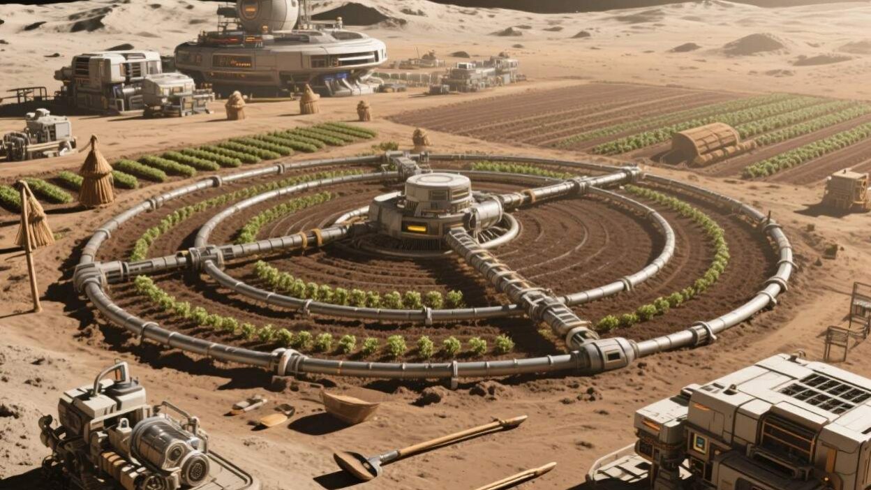 Lunar Agriculture for Sustaining Future Colonies