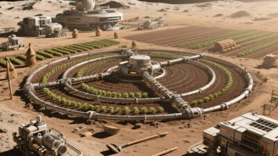 Lunar Agriculture for Sustaining Future Colonies
