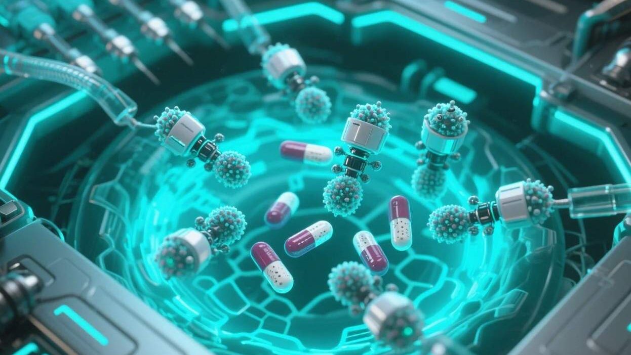Microbial Nanobots for Targeted Antibiotic Delivery