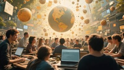 Post-Scarcity Economics in Open-Source Communities