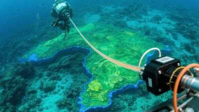 Seafloor Mapping Using Optical Fiber